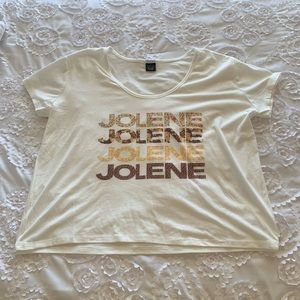 Jolene crop top.